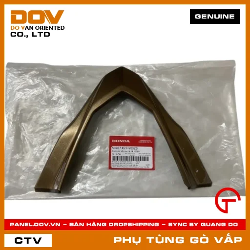 TRANG TRÍ NẮP TAY LÁI FR Y208M MÃ PHỤ TÙNG 53207K27V00ZB — 53207K27V00ZB