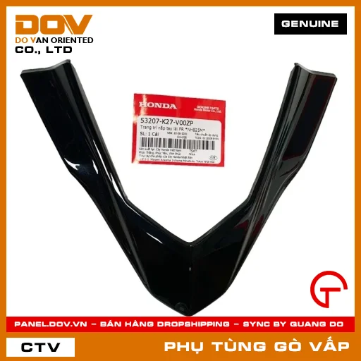 TRANG TRÍ NẮP TAY LÁI FR *NHB25M* MÃ PHỤ TÙNG 53207K27V00ZP — 53207K27V00ZP