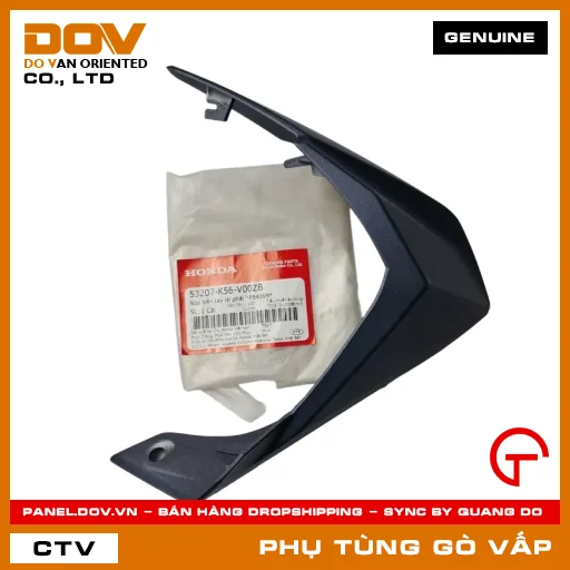 NẮP TRÊN TAY LÁI PHẢI *PB406M* MÃ PHỤ TÙNG 53207K56V00ZB — 53207K56V00ZB