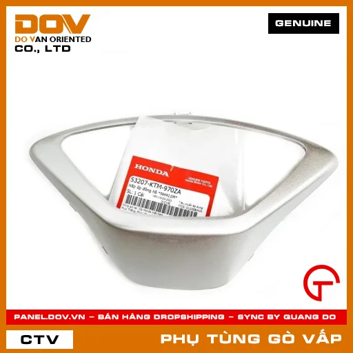 NẮP ỐP ĐỒNG HỒ *NH411M* MÃ PHỤ TÙNG 53207KTM970ZA — 53207KTM970ZA