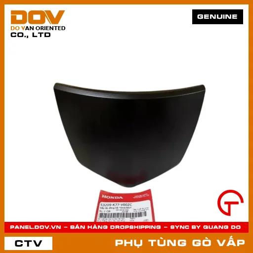 NẮP ỐP ĐỒNG HỒ *NHA76M* MÃ PHỤ TÙNG 53209K77V00ZC — 53209K77V00ZC