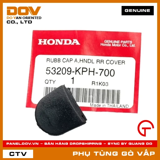 KẸP CAO SU A NẮP SAU MÃ PHỤ TÙNG 53209KPH700 — 53209KPH700