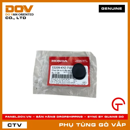 CHỤP CAO SU A NẮP SAU TAY LÁI MÃ PHỤ TÙNG 53209KYZ710 — 53209KYZ710