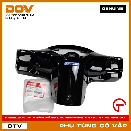 BỘ NẮP TAY LÁI SAU *NHB25M* MÃ PHỤ TÙNG 53210K44V00ZF — 53210K44V00ZF