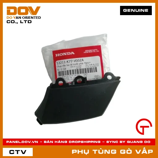 CHỤP NẮP TAY LÁI TRƯỚC PHẢI *NH1* MÃ PHỤ TÙNG 53211K77V00ZA — 53211K77V00ZA