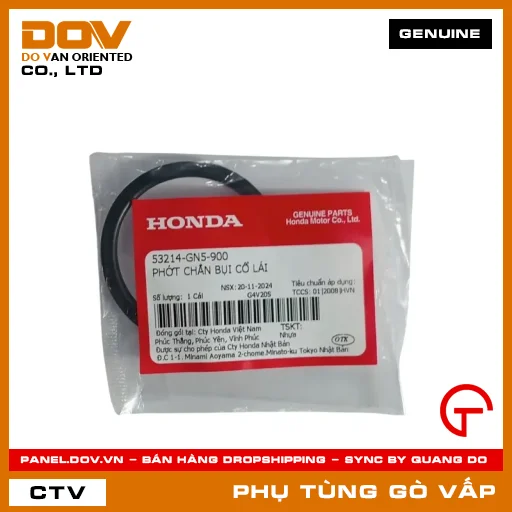 PHỚT CHẮN BỤI CỔ LÁI MÃ PHỤ TÙNG 53214GN5900 — 53214GN5900