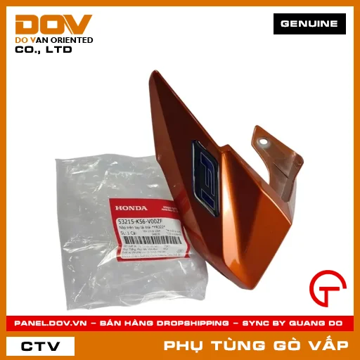 NẮP TRÊN TAY LÁI TRÁI *YR322* MÃ PHỤ TÙNG 53215K56V00ZF — 53215K56V00ZF