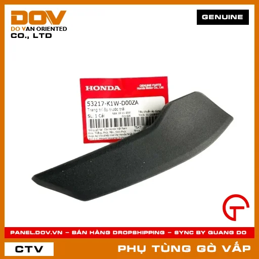 TRANG TRÍ ỐP TRƯỚC TRÁI MÃ PHỤ TÙNG 53217K1WD00ZA — 53217K1WD00ZA