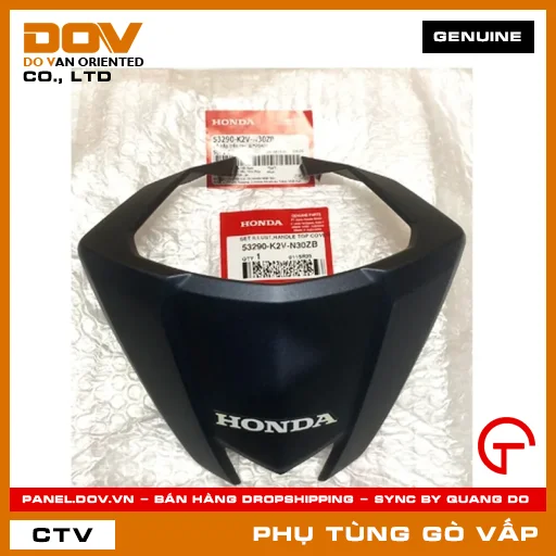 BỘ NẮP TRÊN TAY LÁI*PB406M* MÃ PHỤ TÙNG 53290K2VN30ZB — 53290K2VN30ZB