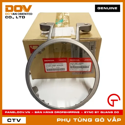 GIỮ ĐÈN PHA *NHA40M* MÃ PHỤ TÙNG 64221K87A00ZA — 64221K87A00ZA