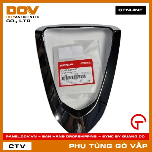 TRANG TRÍ MẶT NẠ TRƯỚC MÃ PHỤ TÙNG 64302K2TV00 — 64302K2TV00