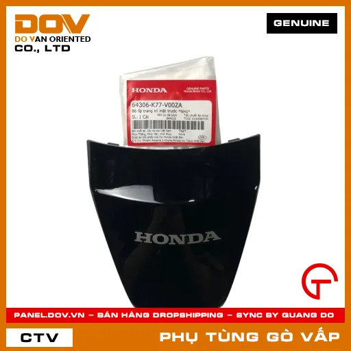 BỘ ỐP TRANG TRÍ MẶT TRƯỚC *NH1* MÃ PHỤ TÙNG 64306K77V00ZA — 64306K77V00ZA