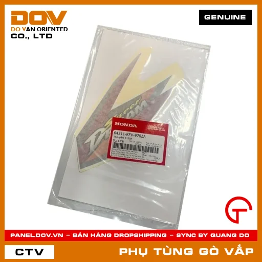 TEM YẾM R150K MÃ PHỤ TÙNG 64311KFV970ZA — 64311KFV970ZA