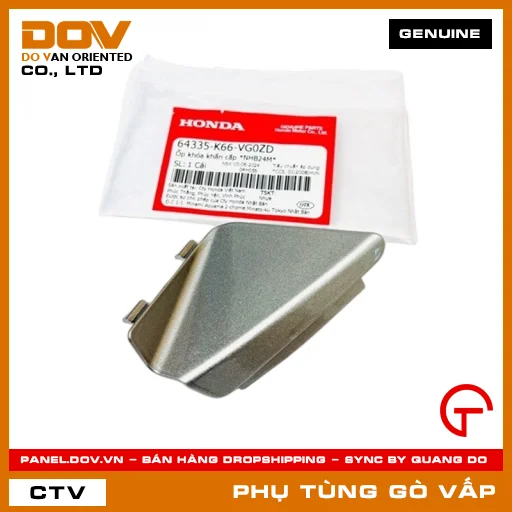 ỐP KHÓA KHẨN CẤP *NHB24M* MÃ PHỤ TÙNG 64335K66VG0ZD — 64335K66VG0ZD