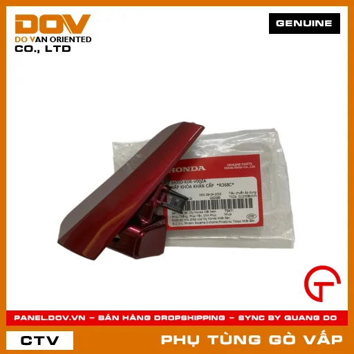 NẮP KHÓA KHẨN CẤP *R368C* MÃ PHỤ TÙNG 64350K0RV00ZA — 64350K0RV00ZA