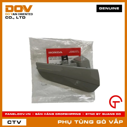 NẮP KHÓA KHẨN CẤP  *NHC60P* MÃ PHỤ TÙNG 64350K0RV00ZM — 64350K0RV00ZM