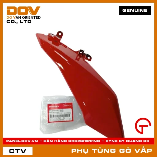 ỐP NHỰA TRƯỚC PHẢI *R389* MÃ PHỤ TÙNG 64350K56V50ZE — 64350K56V50ZE