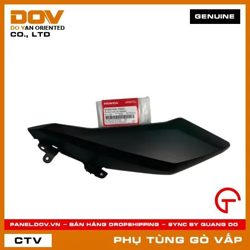 ỐP NHỰA TRƯỚC TRÁI *NHA76M* MÃ PHỤ TÙNG 64360K56V50ZC — 64360K56V50ZC