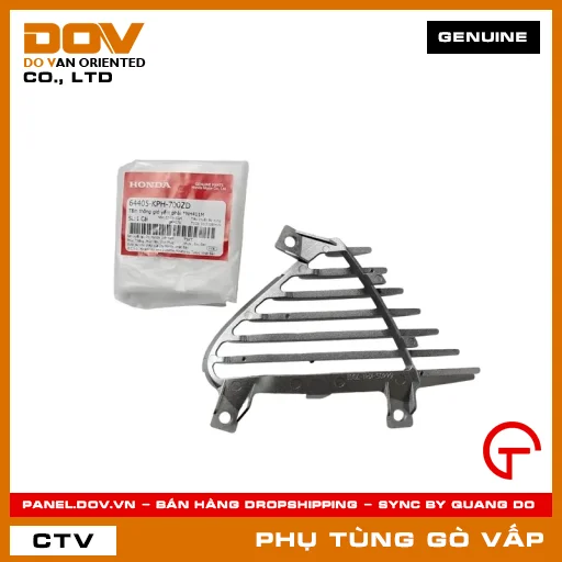 TẤM THÔNG GIÓ YẾM PHẢI *NH411M MÃ PHỤ TÙNG 64405KPH700ZD — 64405KPH700ZD