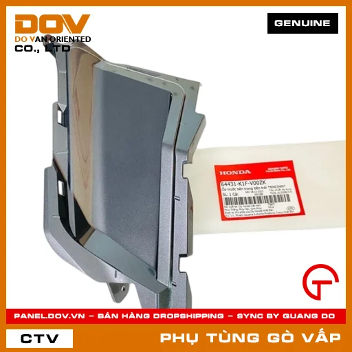 ỐP TRƯỚC BÊN TRONG BÊN TRÁI *NHC04M* MÃ PHỤ TÙNG 64431K1FV00ZK — 64431K1FV00ZK
