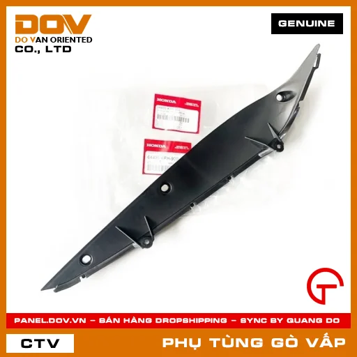 ỐP NHỰA PHẢI BẮT TẤM YẾM XE MÃ PHỤ TÙNG 64435KPH900 — 64435KPH900