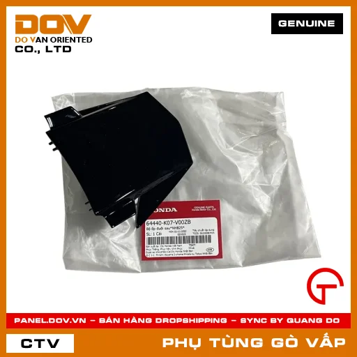 BỘ ỐP ĐUÔI SAU*NHB25* MÃ PHỤ TÙNG 64440K07V00ZB — 64440K07V00ZB