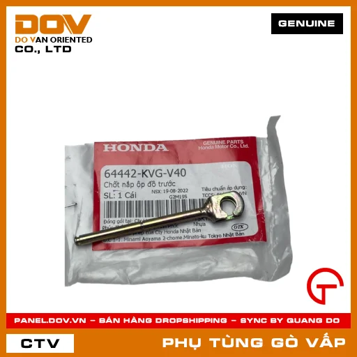 CHỐT NẮP ỘP ĐỒ TRƯỚC MÃ PHỤ TÙNG 64442KVGV40 — 64442KVGV40