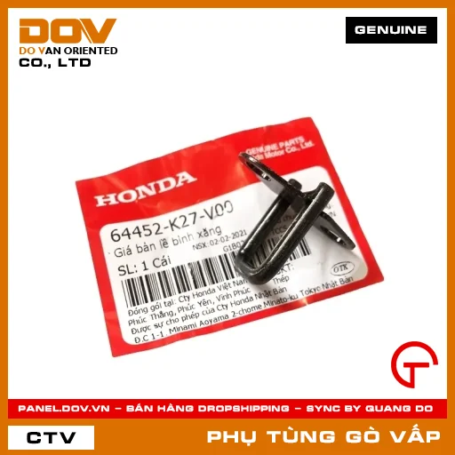 GIÁ BẢN LỀ BÌNH XĂNG MÃ PHỤ TÙNG 64452K27V00 — 64452K27V00
