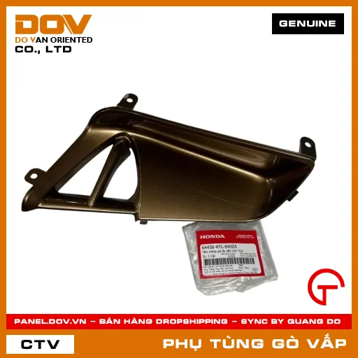 TẤM THÔNG GIÓ ỐP YẾM TRÁI *Y20 MÃ PHỤ TÙNG 64456KYL840ZA — 64456KYL840ZA