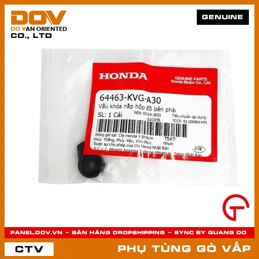 VẤU KHÓA NẮP HỘP ĐỒ BÊN PHẢI MÃ PHỤ TÙNG 64463KVGA30 — 64463KVGA30