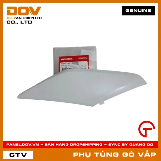 CÁNH YẾM DƯỚI PHẢI NHB55P MÃ PHỤ TÙNG 64470K03N30ZD — 64470K03N30ZD