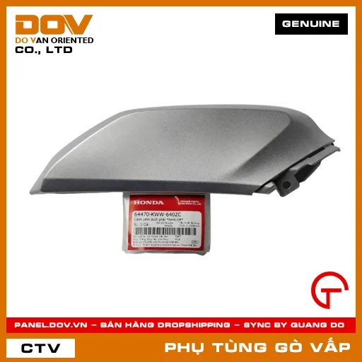CÁNH YẾM DƯỚI PHẢI *NH411M* MÃ PHỤ TÙNG 64470KWW640ZC — 64470KWW640ZC