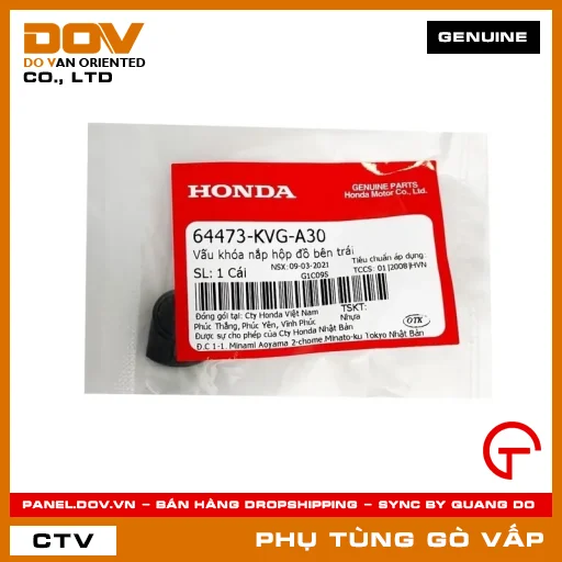 VẤU KHÓA NẮP HỘP ĐỒ BÊN TRÁI MÃ PHỤ TÙNG 64473KVGA30 — 64473KVGA30