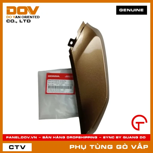 CÁNH YẾM DƯỚI TRÁI *Y208M* MÃ PHỤ TÙNG 64475KWW640ZN — 64475KWW640ZN