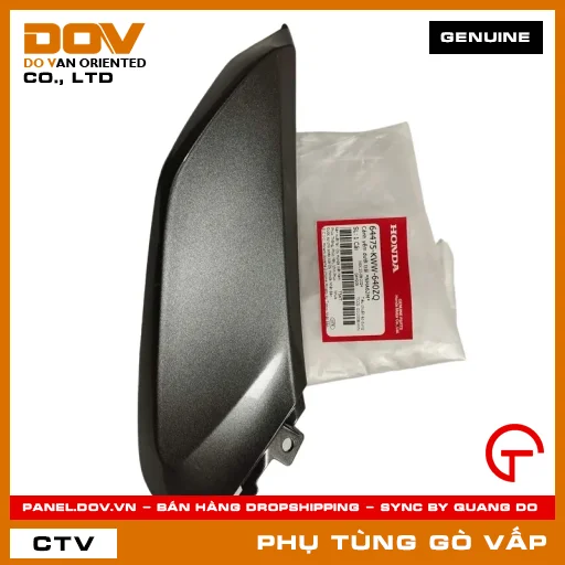 CÁNH YẾM DƯỚI TRÁI *NHA62M* MÃ PHỤ TÙNG 64475KWW640ZQ — 64475KWW640ZQ