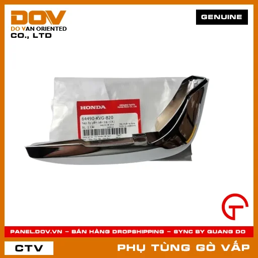 NẸP ỐP YẾM BÊN TRÁI (CR) MÃ PHỤ TÙNG 64490KVGB20 — 64490KVGB20