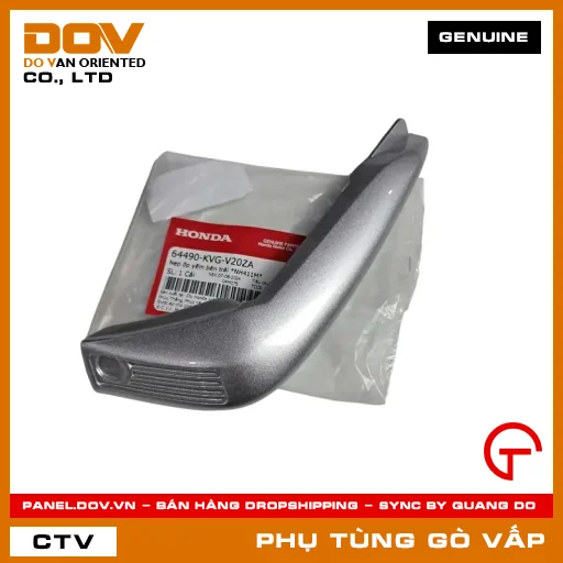 NẸP ỐP YẾM BÊN TRÁI *NH411M* MÃ PHỤ TÙNG 64490KVGV20ZA — 64490KVGV20ZA
