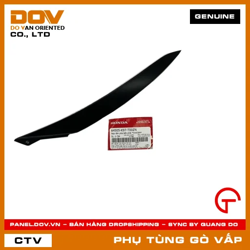 NẸP ĐÈN PHA BÊN PHẢI *NHA76M* MÃ PHỤ TÙNG 64505K97T00ZN — 64505K97T00ZN