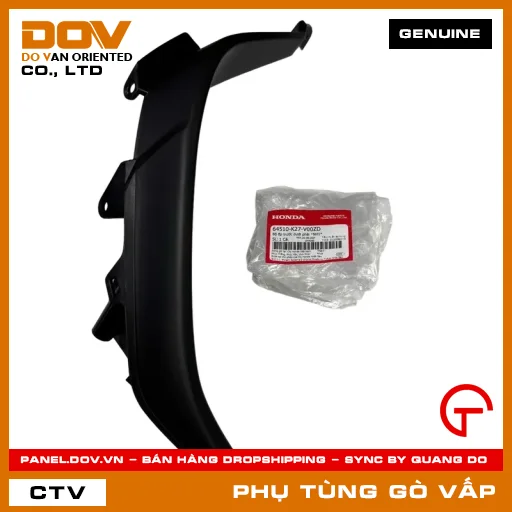 BỘ ỐP TRƯỚC DƯỚI PHẢI *NH1* MÃ PHỤ TÙNG 64510K27V00ZD — 64510K27V00ZD