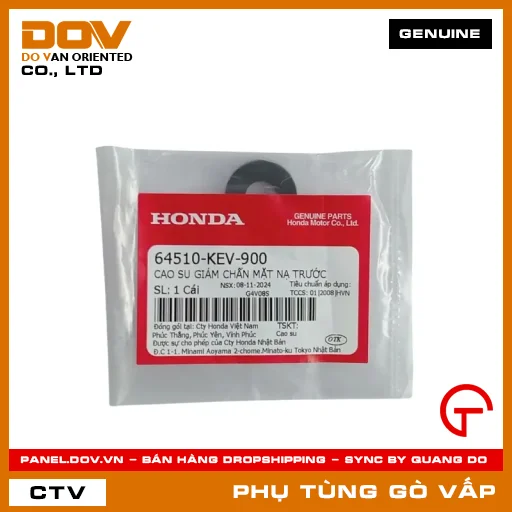 CAO SU GIẢM CHẤN MẶT NẠ TRƯỚC MÃ PHỤ TÙNG 64510KEV900 — 64510KEV900