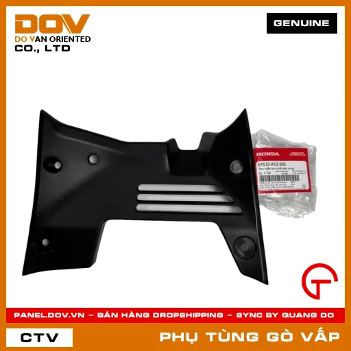 TẤM CHẮN BÙN TRƯỚC BÊN TRONG MÃ PHỤ TÙNG 64510KYZ900 — 64510KYZ900