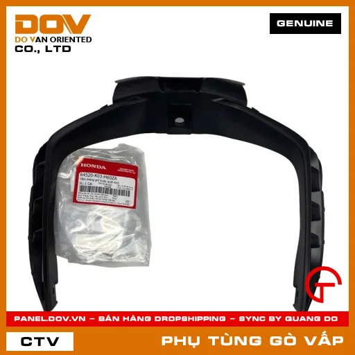TẤM THÔNG GIÓ TRƯỚC DƯỚI NH1 MÃ PHỤ TÙNG 64520K03M60ZA — 64520K03M60ZA