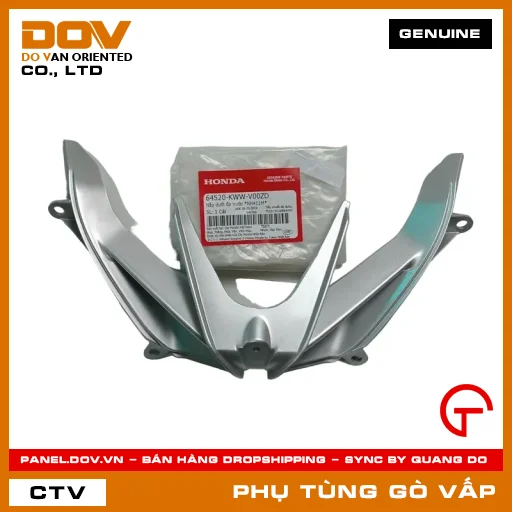NẮP DƯỚI ỐP TRƯỚC *NH411M* MÃ PHỤ TÙNG 64520KWWV00ZD — 64520KWWV00ZD