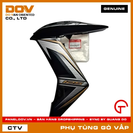 BỘ ỐP TRƯỚC BÊN TRÁI*Y208* MÃ PHỤ TÙNG 64600K27V60ZD — 64600K27V60ZD