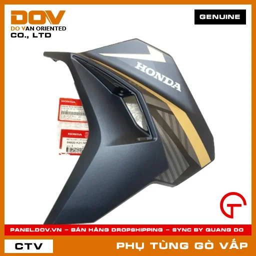 BỘ ỐP TRƯỚC BÊN TRÁI *PB406M* MÃ PHỤ TÙNG 64600K2VN50ZB — 64600K2VN50ZB