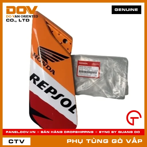 BỘ ỐP YẾM TRÁI TRƯỚC *YR271* MÃ PHỤ TÙNG 64600KVGV00ZA — 64600KVGV00ZA