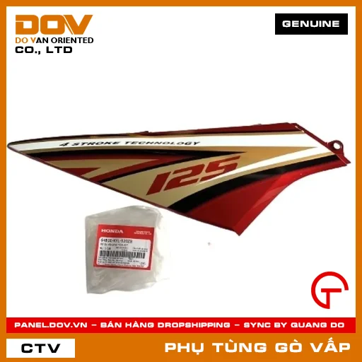 BỘ ỐP CỐP PHẢI *R313C* MÃ PHỤ TÙNG 64800KYL920ZB — 64800KYL920ZB