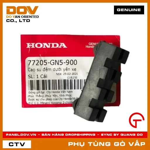 CAO SU ĐỆM DƯỚI YÊN XE MÃ PHỤ TÙNG 77205GN5900 — 77205GN5900