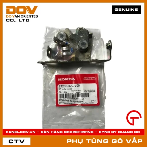 BỘ KHÓA YÊN XE MÃ PHỤ TÙNG 77230K2CV00 — 77230K2CV00