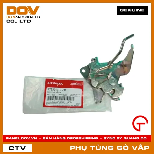 CỤM KHÓA YÊN XE MÃ PHỤ TÙNG 77230KTL741 — 77230KTL741